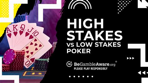 poker low stakes